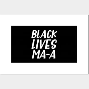 Black Lives Maa a Funny British Accent Posters and Art